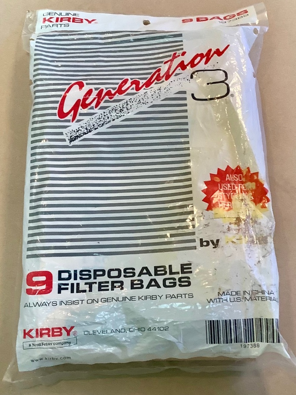 Genuine Kirby Vacuum Bags